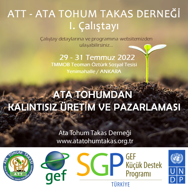 ATT - ATA TOHUM TAKAS DERNEĞİ I. Çalıştayı 2022